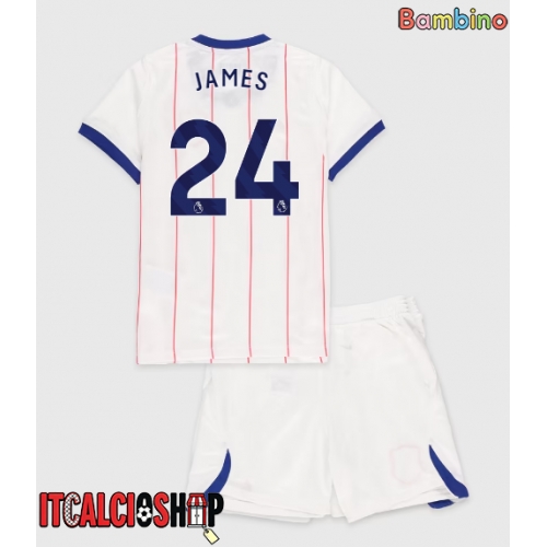 Chelsea Reece James #24 Terza Maglia Bambino 2026-27 Manica Corta (+ Pantaloni corti)